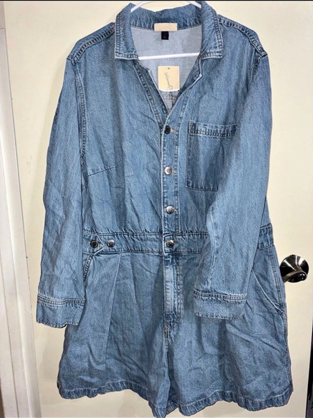 universal thread Denim Romper Size 17 New